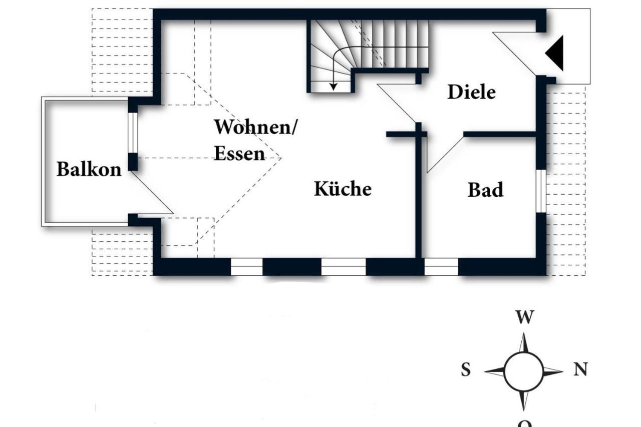 Badestrasse 18A, Herzmuschel, Whg 10 Wyk auf Föhr Esterno foto